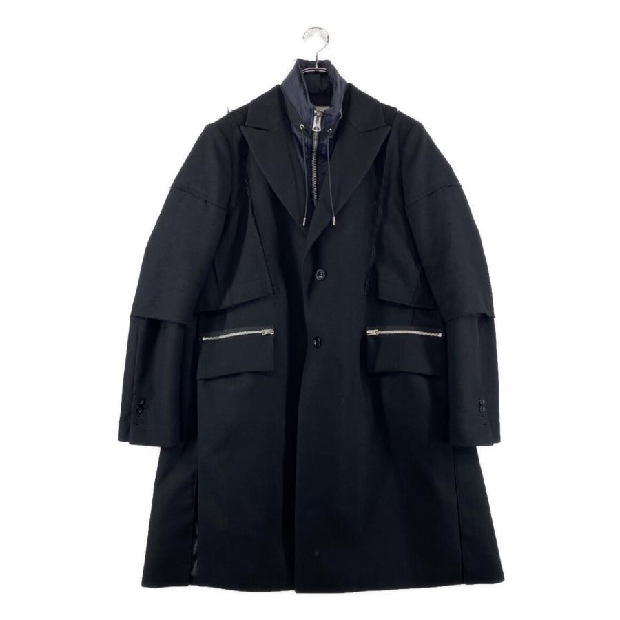 サカイ コート Wool Melton Coat 21AW 21-02616M メンズ SIZE 1 sacai