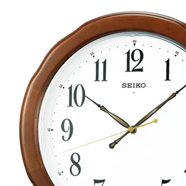 SEIKO（セイコー） 【期間限定特価】SEIKO 電波クロック ブラウン 木枠