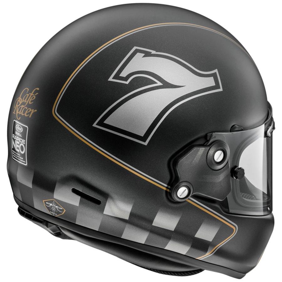 アライ Arai RAPIDE NEO CAFE RACER デザインSPL黒 フルフェイス