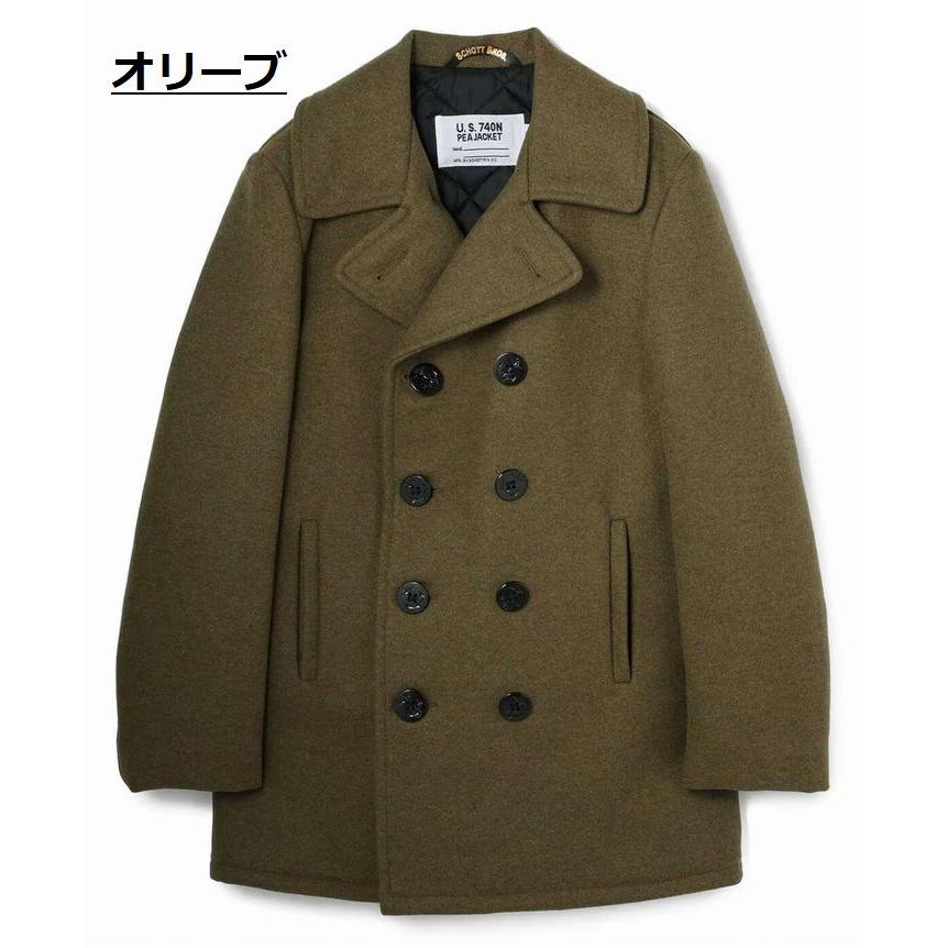 Schott ショット ピーコート Pコート 740US Y_U 7821154004 ☆REVM