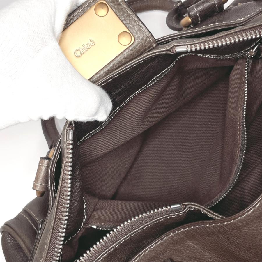 Chloe（クロエ） ハンドバッグ 6HSA02-6H422 パディントン レザー