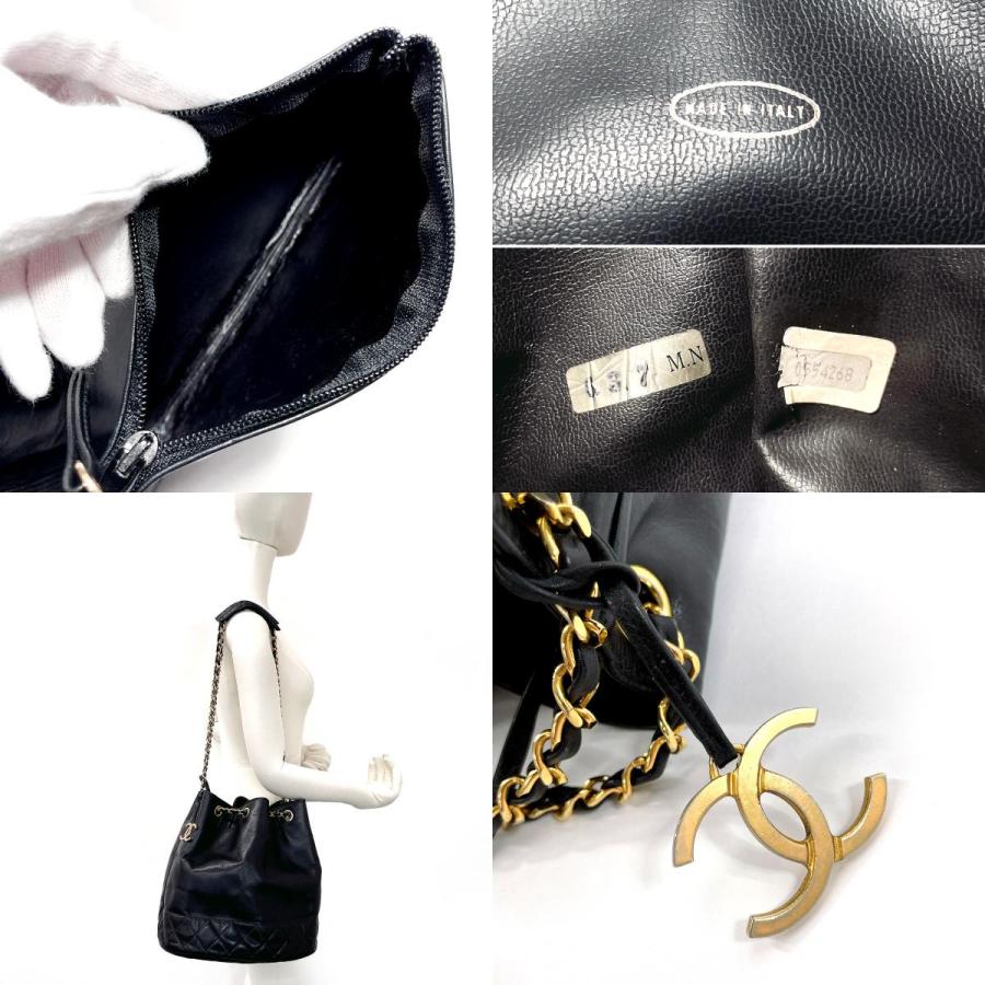 CHANEL（シャネル） ショルダーバッグ 巾着 チェーンショルダー
