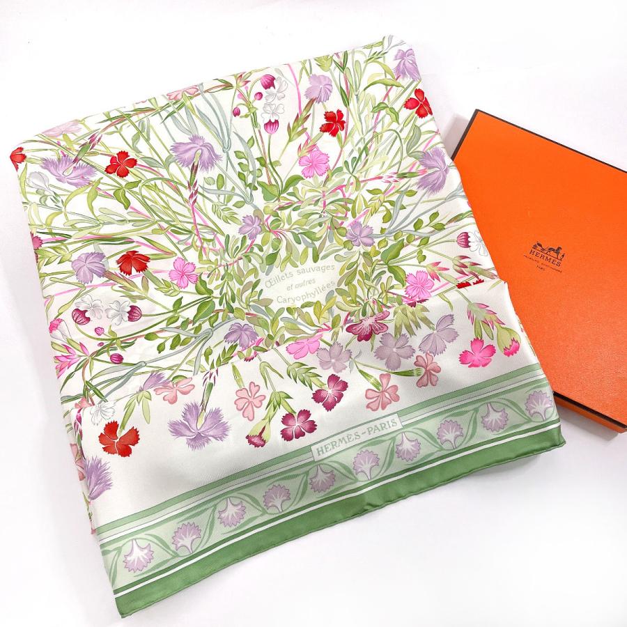 HERMES（エルメス） スカーフ カレ 90 OEillets sauvages et autres