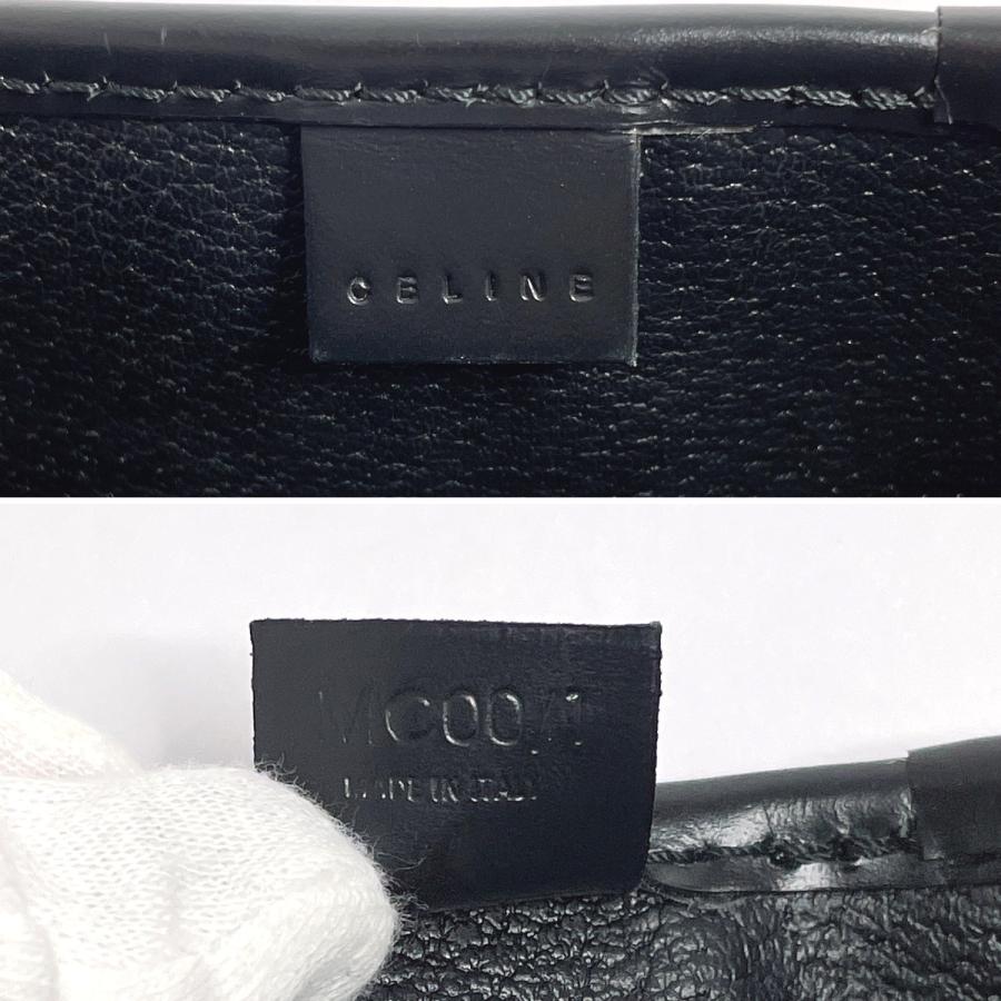 CELINE（セリーヌ） ポーチ 小物入れ マルチケース マカダム柄 PVC