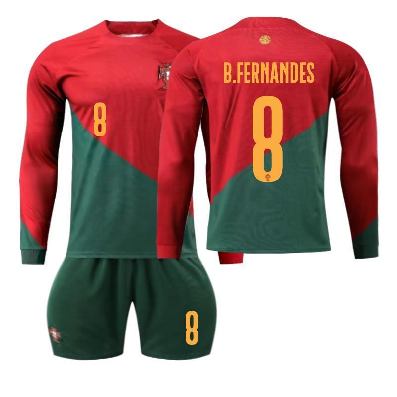 Lサイズ ポルトガル代表 ロナウド（RONALDO）背番号7の長袖