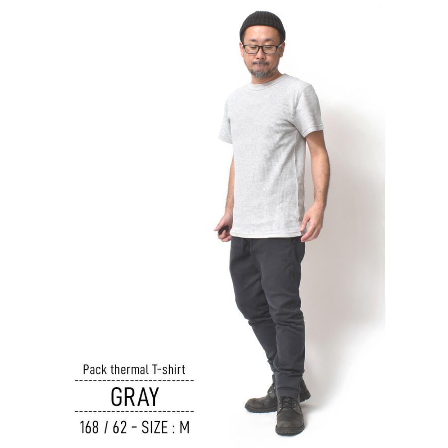 JEMORGAN（ジェーイーモーガン） サーマル ワッフル 半袖 Tシャツ