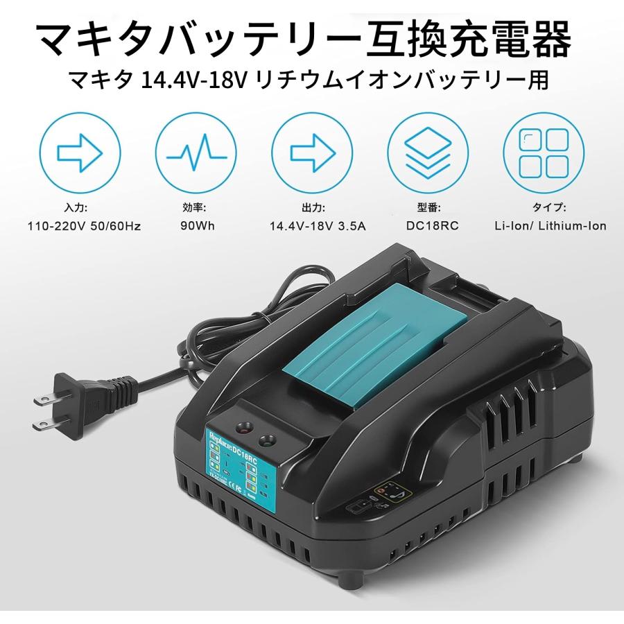マキタ 14.4V バッテリー BL1460B 6.0AH Makita マキタバッテリー 14V