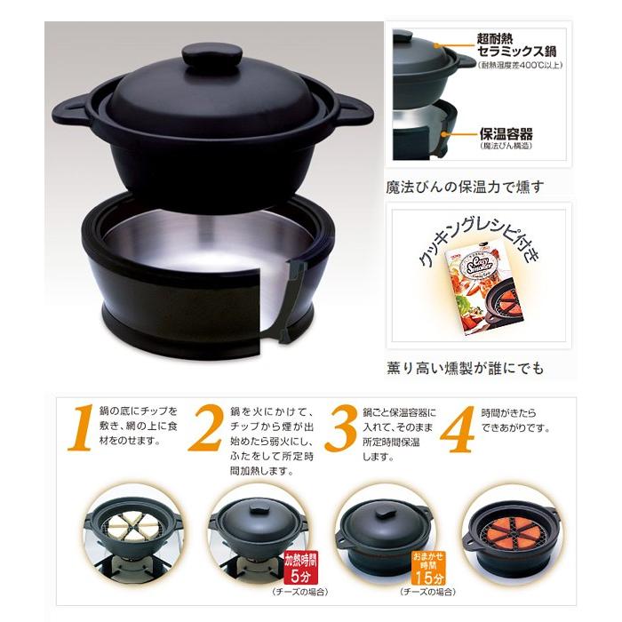 送料無料 サーモス 保温燻製器イージースモーカー : キッチン