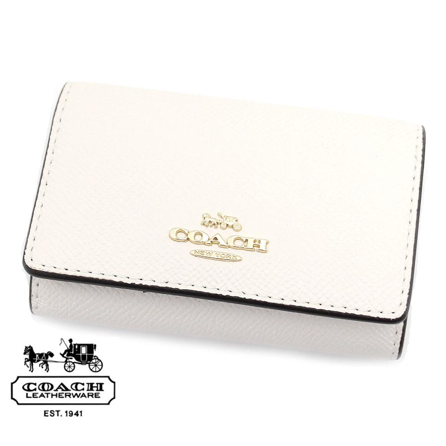 COACH（コーチ） アウトレット 76741 IMCHK クロスグレイン レザー 5連