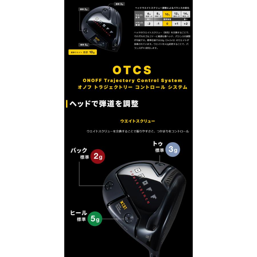 ONOFF（オノフ） 【23年モデル】 クロ ドライバー パワートレンチ
