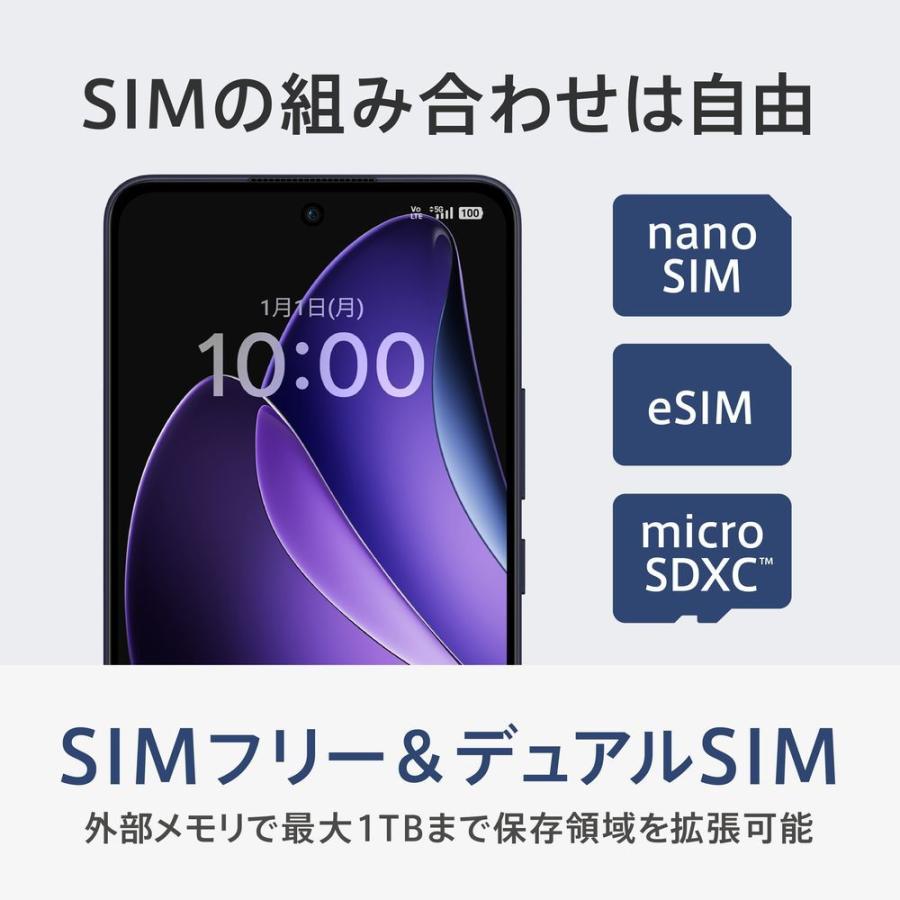 OPPO（オッポ） OPPO Reno13A (8GB/ 128GB) - ルミナスネイビー(SIM