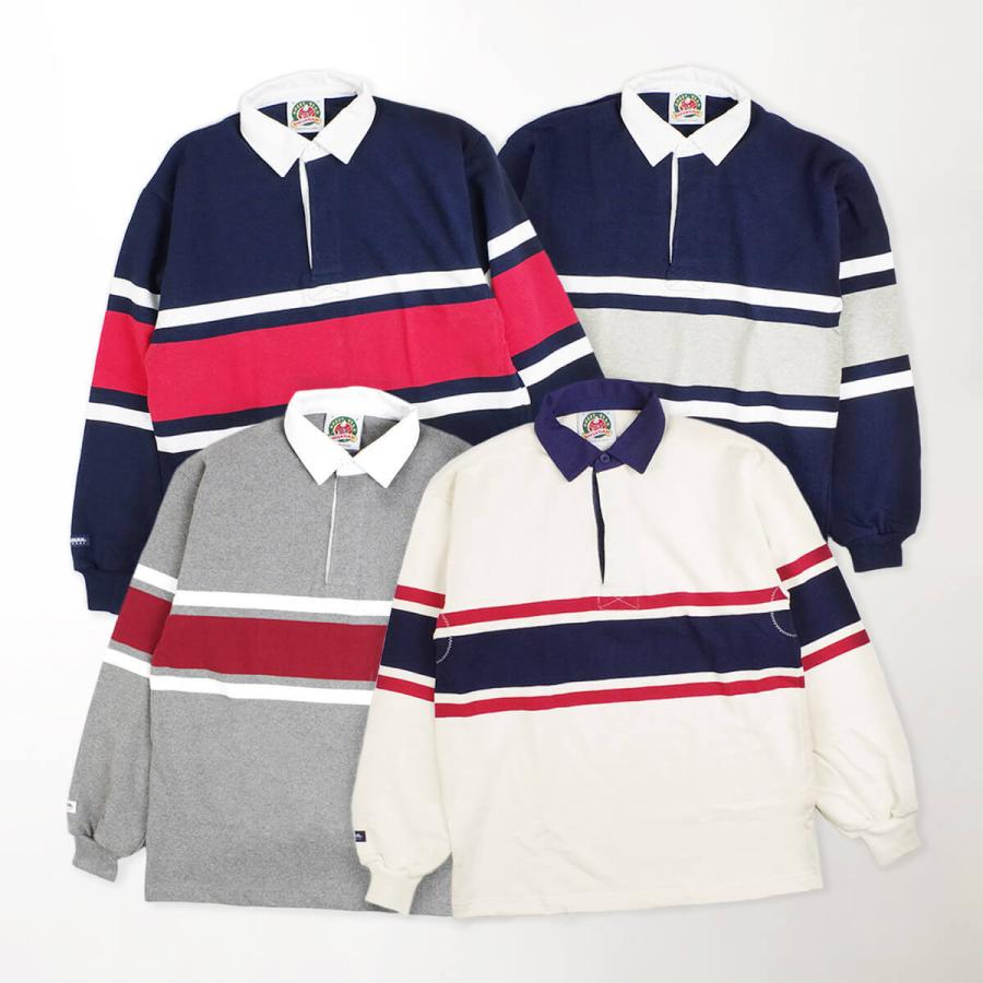 Barbarian（バーバリアン） クラシック ラグビーシャツ カレッジ