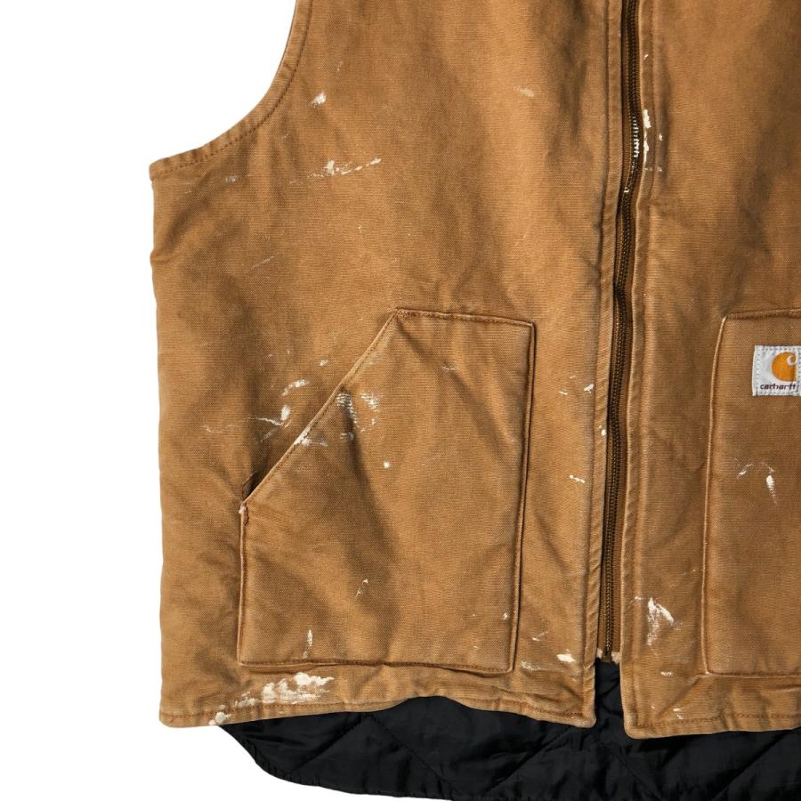Carhartt（カーハート） 古着 クラシックベスト ペイント 中綿入り