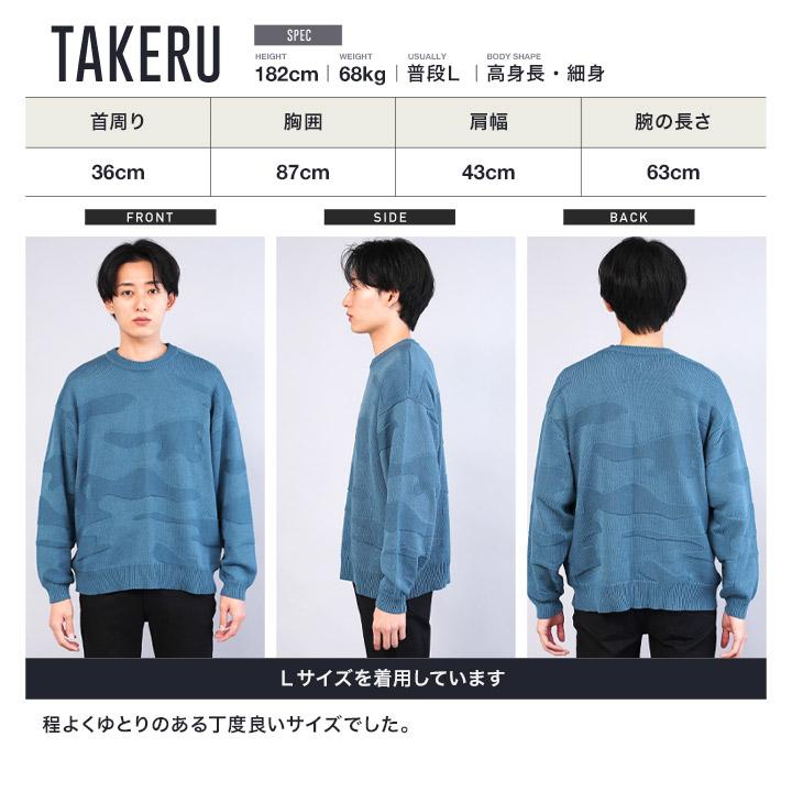 JIGGYS SHOP（ジギーズショップ） ニットセーター メンズ トップス