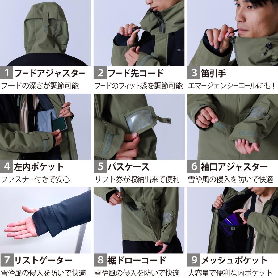 オンヨネ（ONYONE） スキーウェア 上下セット メンズ スキースーツ