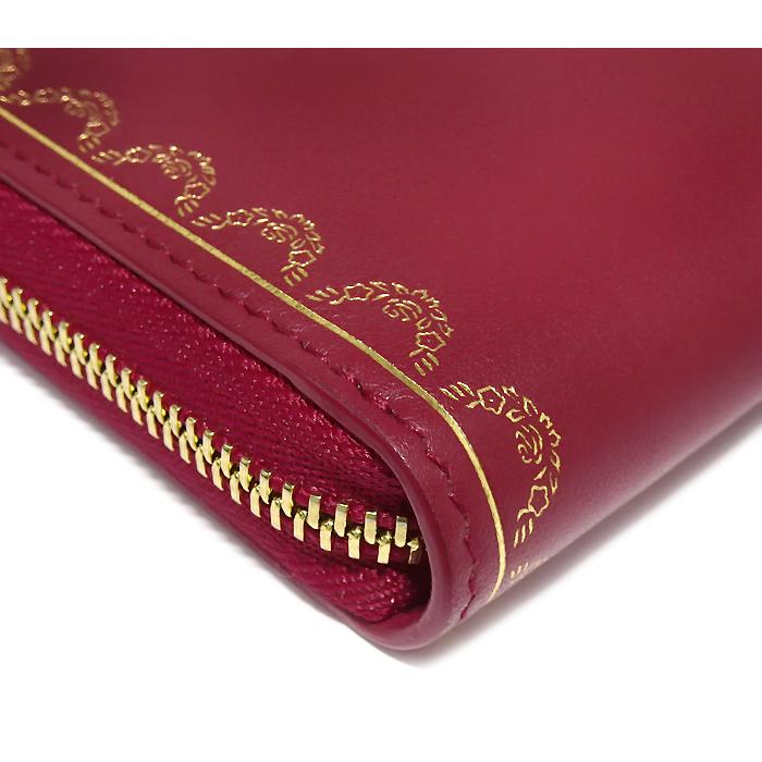 Cartier（カルティエ） 【未使用品 超美品】 ラウンドファスナー長財布