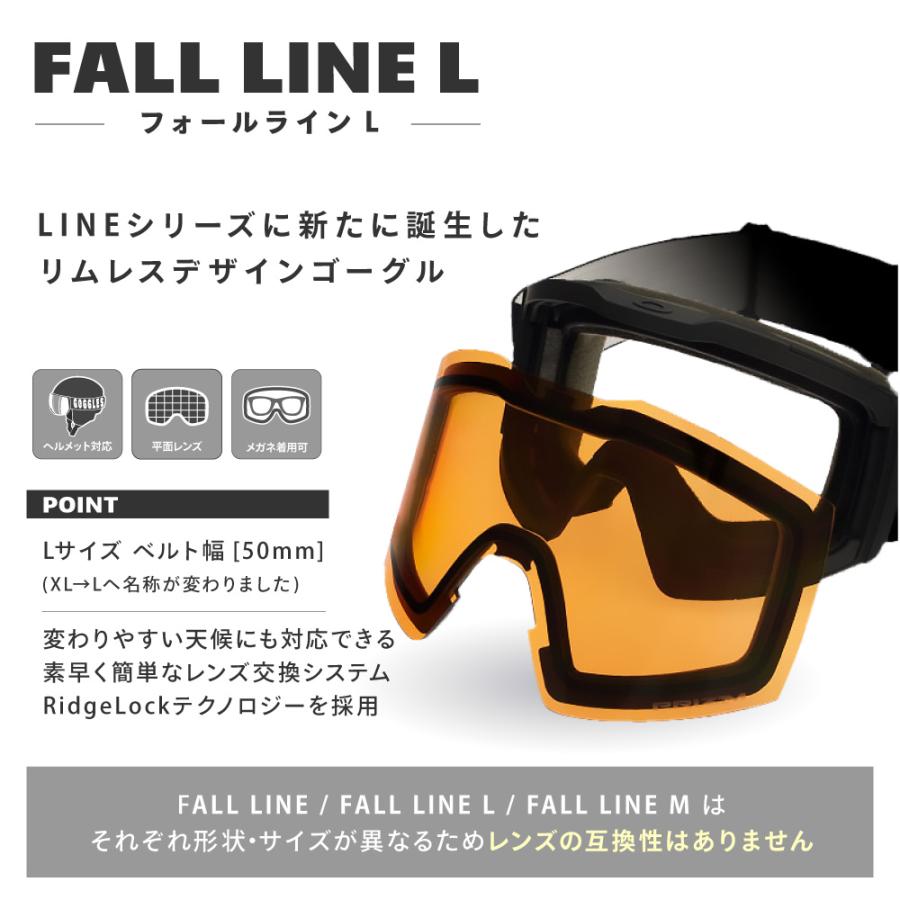 OAKLEY（オークリー） ゴーグル 交換レンズ フォールライン L ZERO