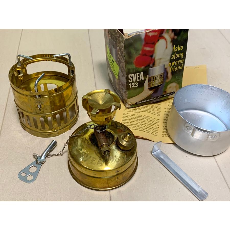 SVEA スベア 123 OPTIMUS CAMP STOVE （未点火品） : GNC SHOP - 通販
