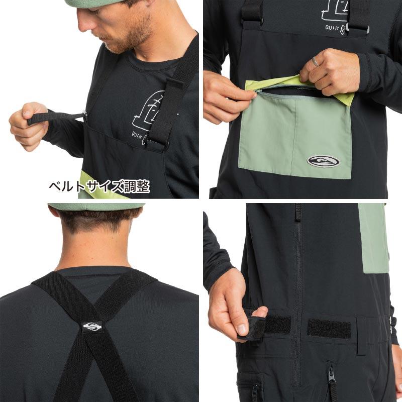 Quiksilver（クイックシルバー） ビブパンツ メンズ スノーウェア FLY