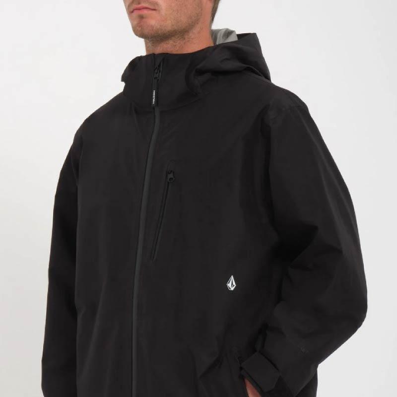 VOLCOM GORE-TEX フード付きジャケット 黒/青/灰 ocstyle_1510440250003