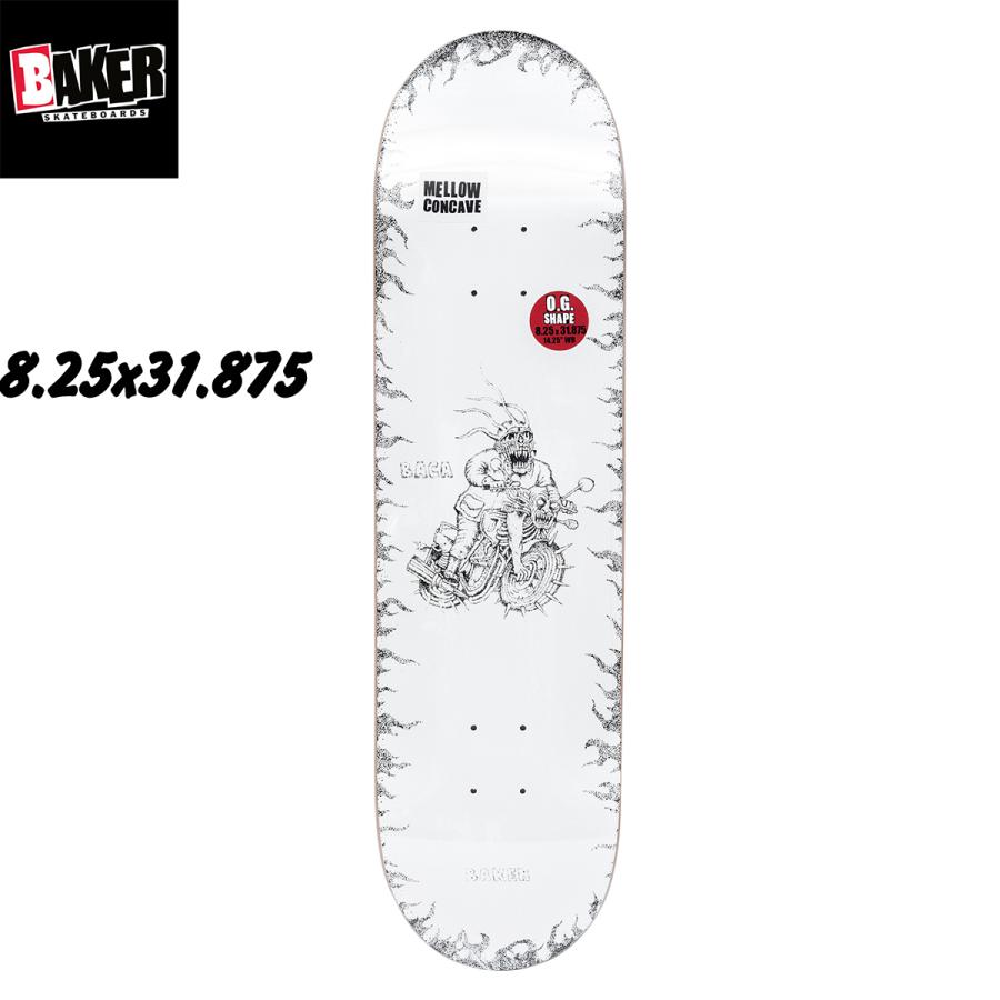 BAKER（ベイカー） スケボー 8.25インチ コンプリート 完成品 BAKER
