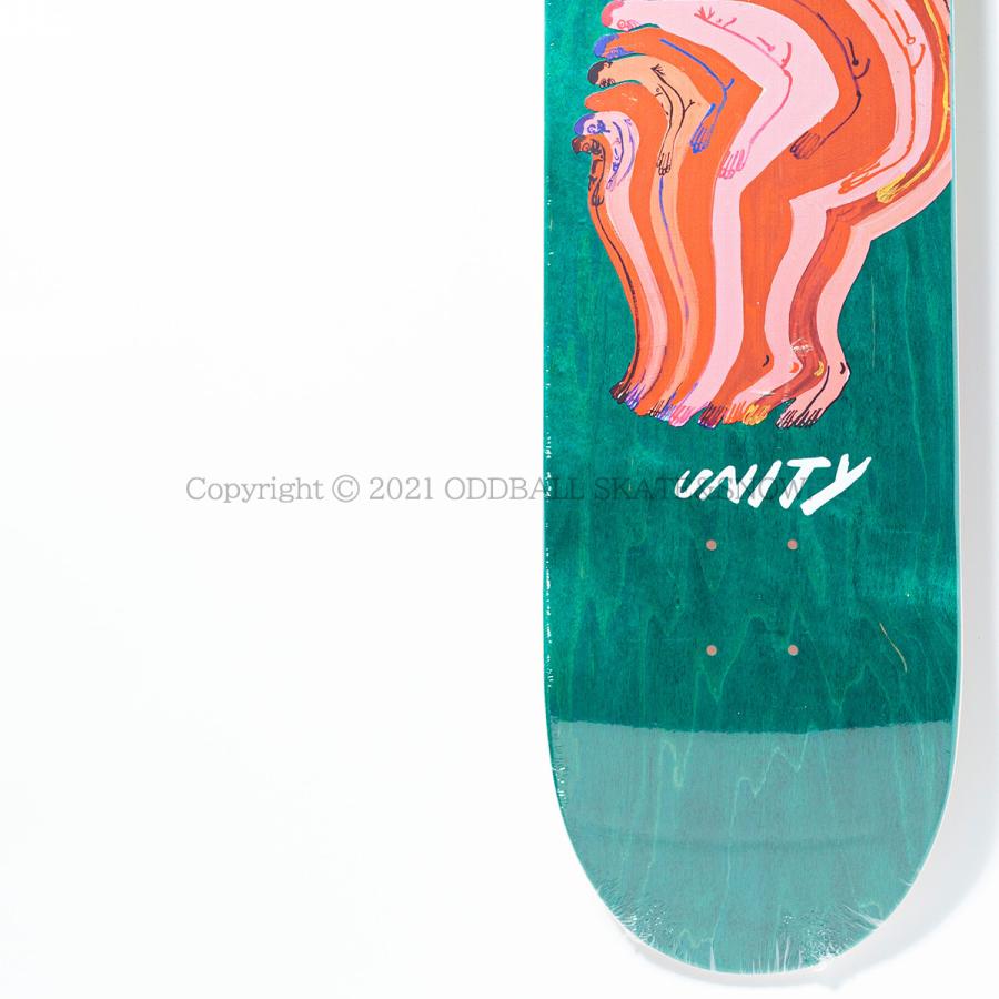 UNITY 8.38インチ PANCAKE TEAM 8.38 GREEN ユニティー スケボー