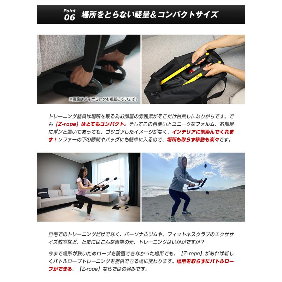 Z-rope バトルロープ 筋トレ 宅トレ クロスフィット 有酸素運動 体幹