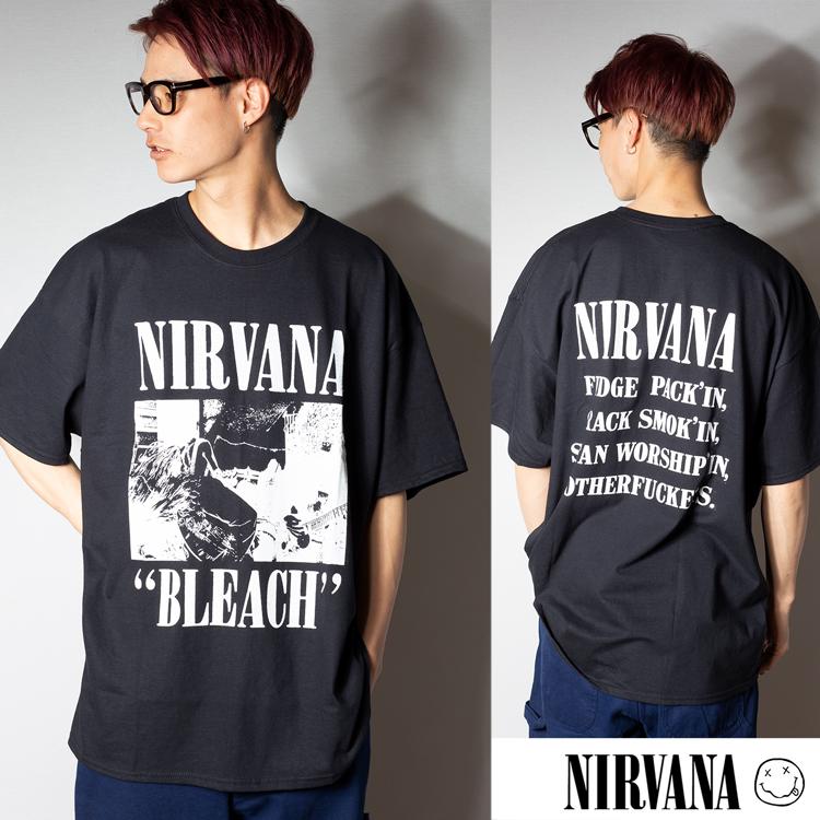 NIRVANA ニルヴァーナ 「BLEACH」 Tシャツ【GILDAN】// KURT COBAIN