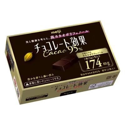 明治 チョコレート効果カカオ95%BOX 60g×5個 : おかげさまマーケット