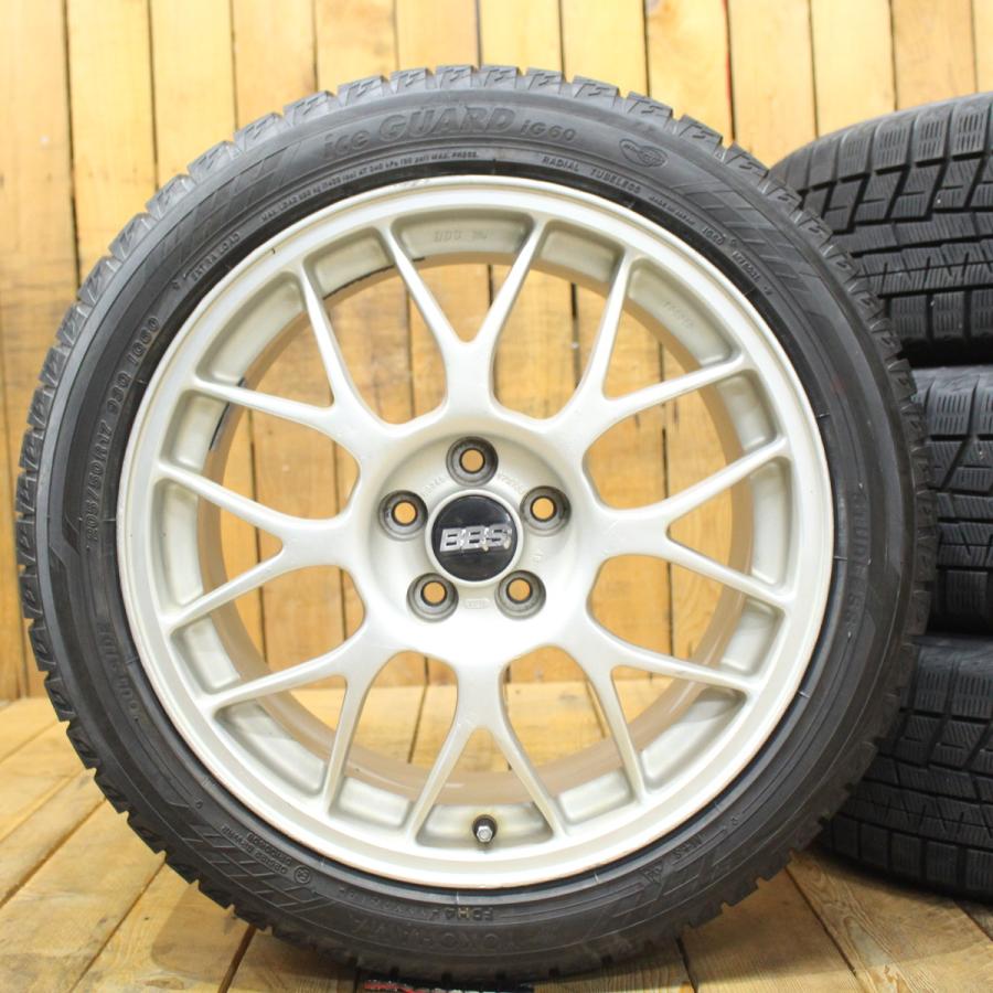 BBS SUBARU スバル 純正 STI BBS RG345 鍛造 FORGED 17インチ ヨコハマ