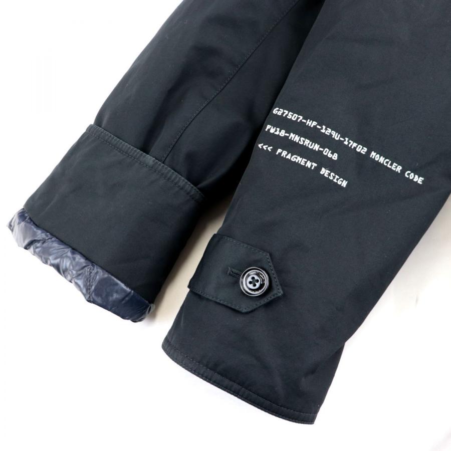 モンクレール ジーニアス フラグメント 18AW ダウンステンカラーコート