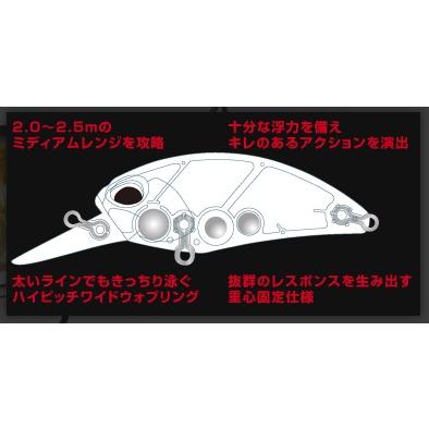 レアリス DUO デュオ レアリスクランク M65 8A 村田基必釣カラー