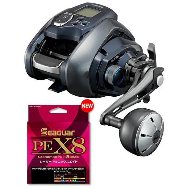シマノ（SHIMANO） 21 フォースマスター 1000 PEライン3号400mセット