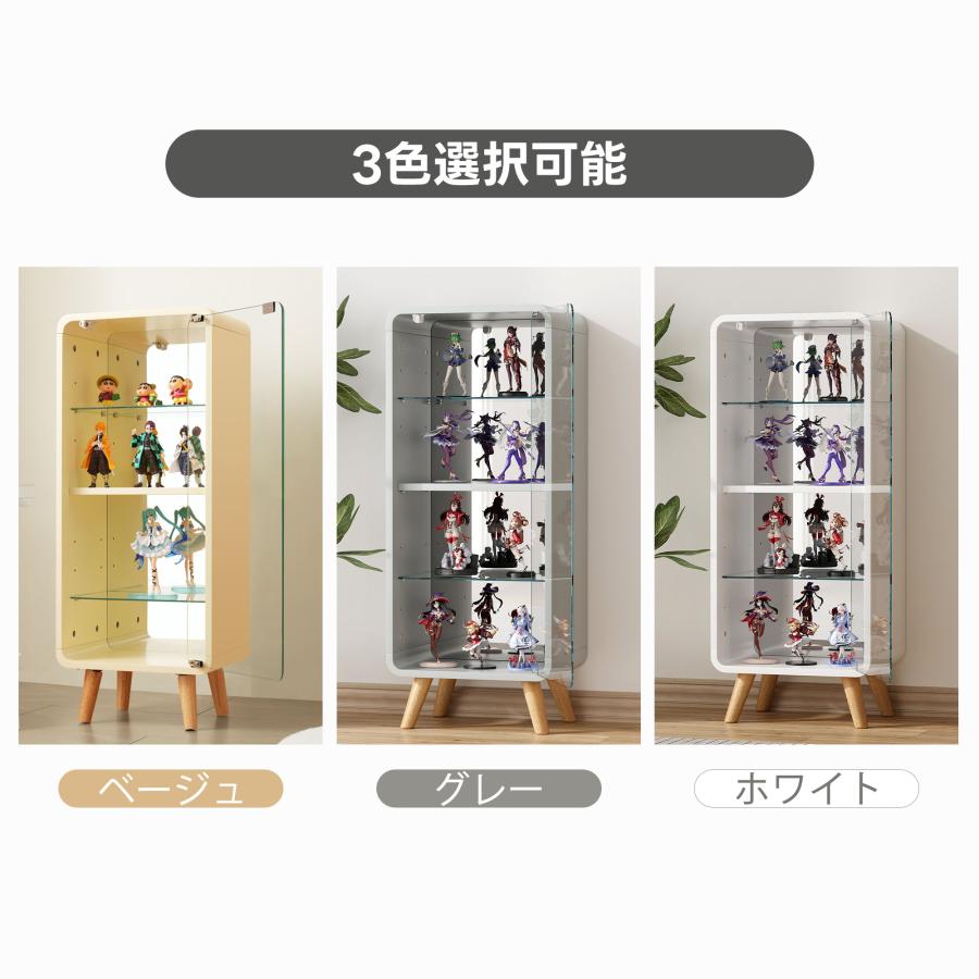 全品5%OFFクーポン配布中！コレクションボード 4段 収納 背面ミラー