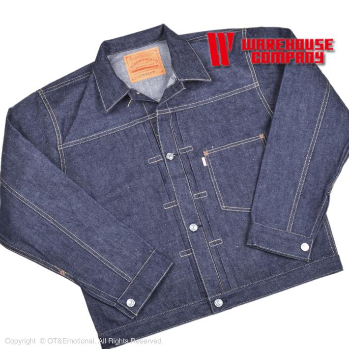 WAREHOUSE（ウエアハウス） デニムジャケット Dead Stock Blue 大戦