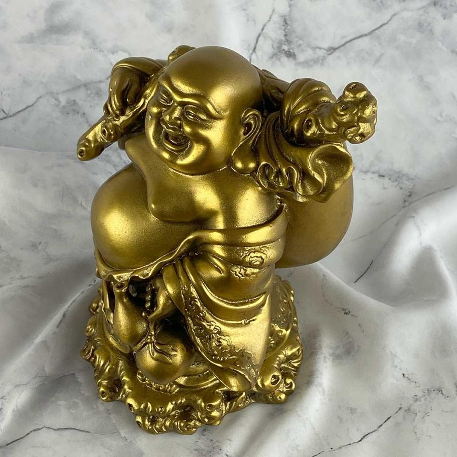 布袋様 布袋尊 置物 銅製 特大サイズ（高さ46cm) 縁起 ご利益 開運