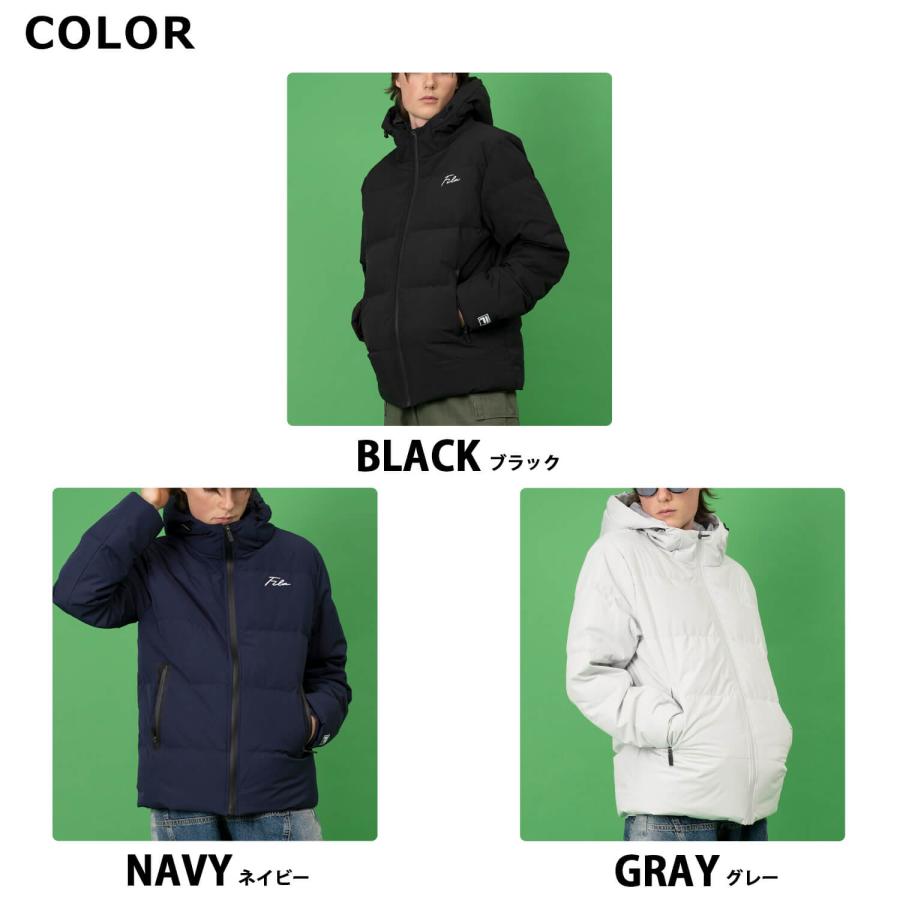 FILA（フィラ） 特価 ダウンジャケット メンズ レディース 超撥水加工