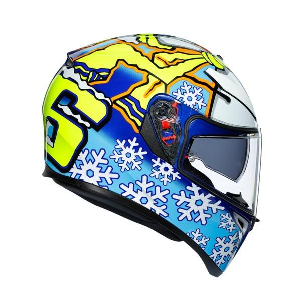 AGV AGV K-3 SV MPLK ROSSI WINTER TEST 2016 フルフェイスヘルメット