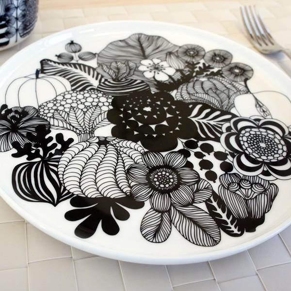 marimekko（マリメッコ） プレート約20cm皿 SIIRTOLAPUUTARHA（シール