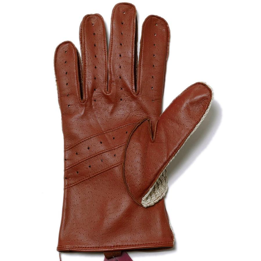DENTS（デンツ） クロシェット ドライビンググローブ 5-1050 Cognac
