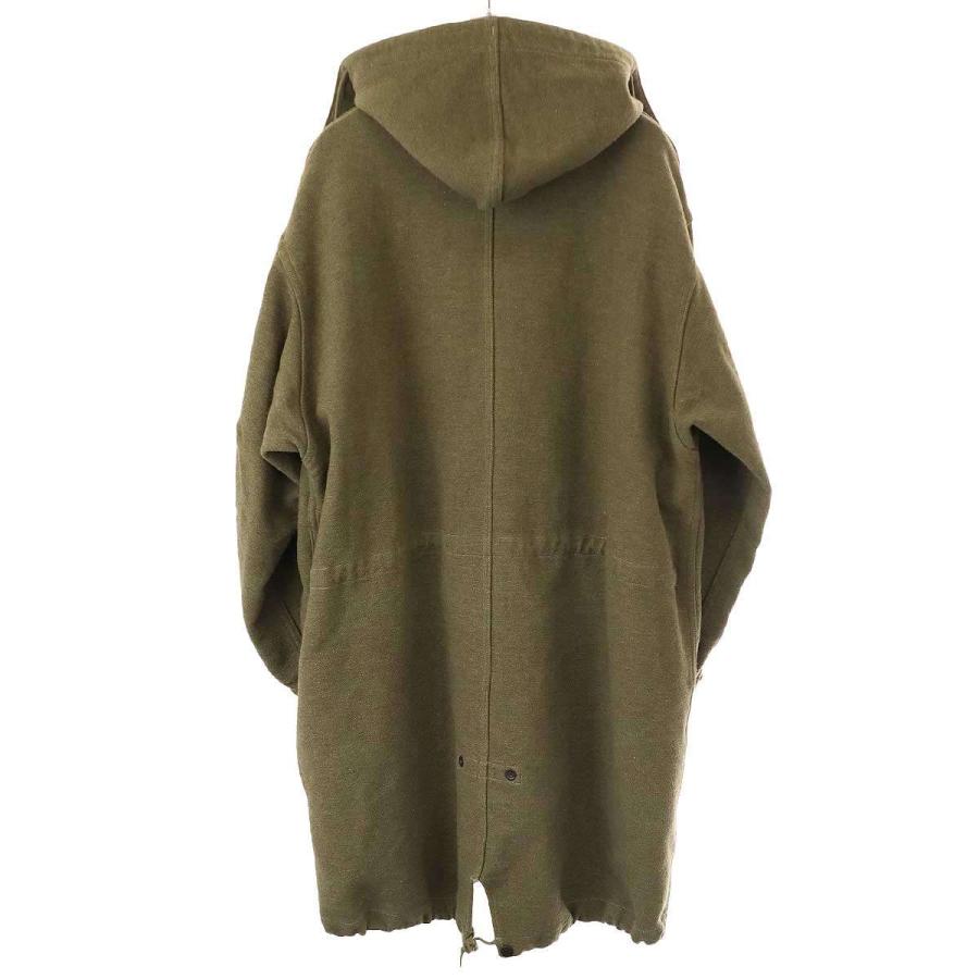 COMOLI（コモリ） 19AW WCP フーデッドコート Q03-04007 カーキ 2