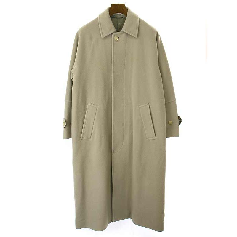 AURALEE オーラリー 20AW CASHMERE WOOL MOSSER BIG COAT コート