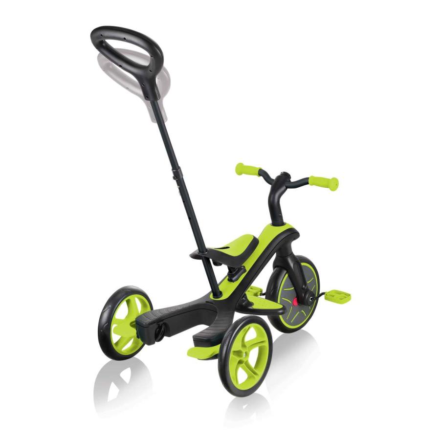 GLOBBER 調整可能な三輪車 イエローグリーン GLOBBER 調整可能な三輪車