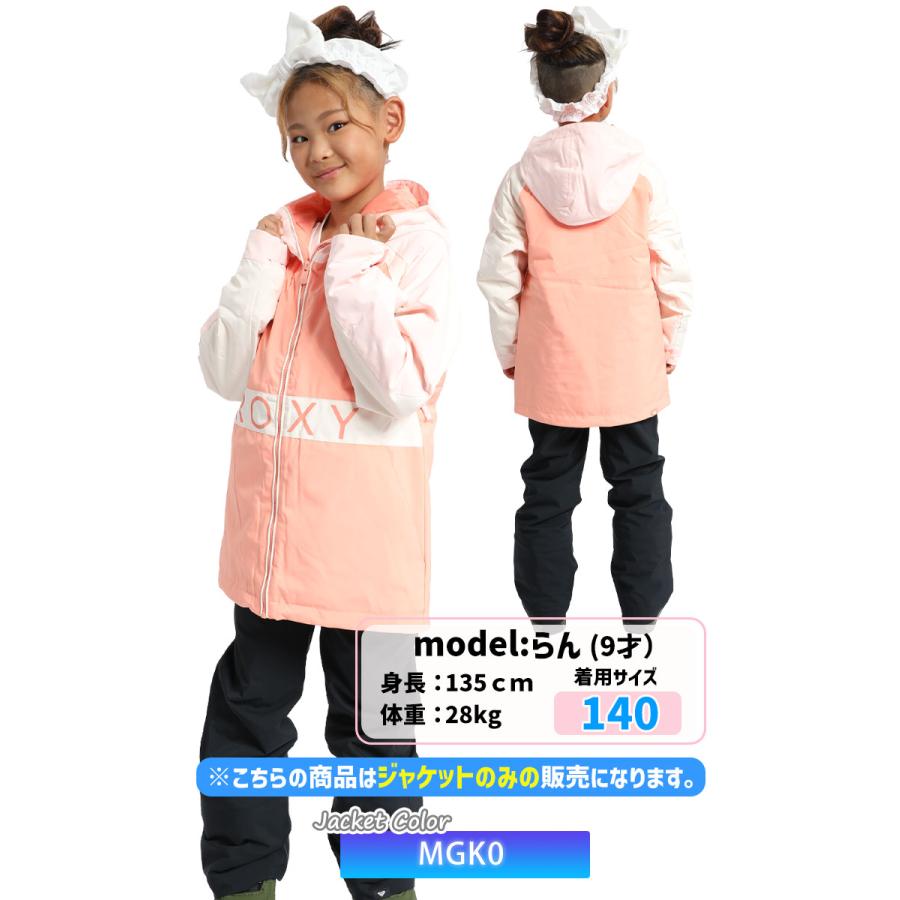 ROXY（ロキシー） 24-25 スノーボード ウェア キッズ SNOWMIST GIRL JK