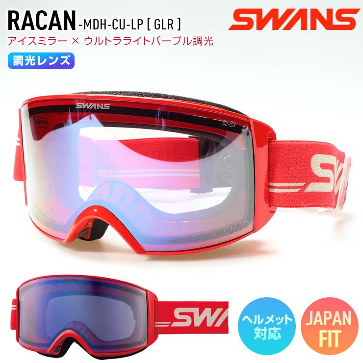 SWANSスワンズ2026【RACAN-F-XED】電熱で絶対曇らないゴーグル SWANS