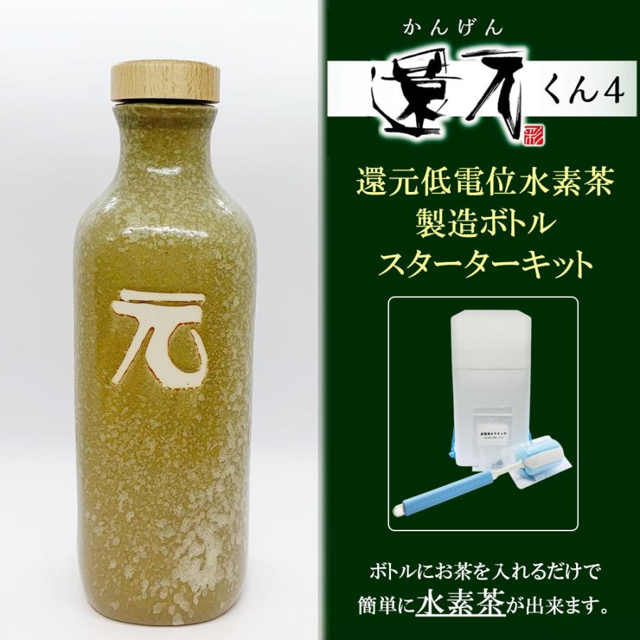 正規代理店 低電位水素茶製造ボトル 還元くん4 かんげんくん 元ボトル