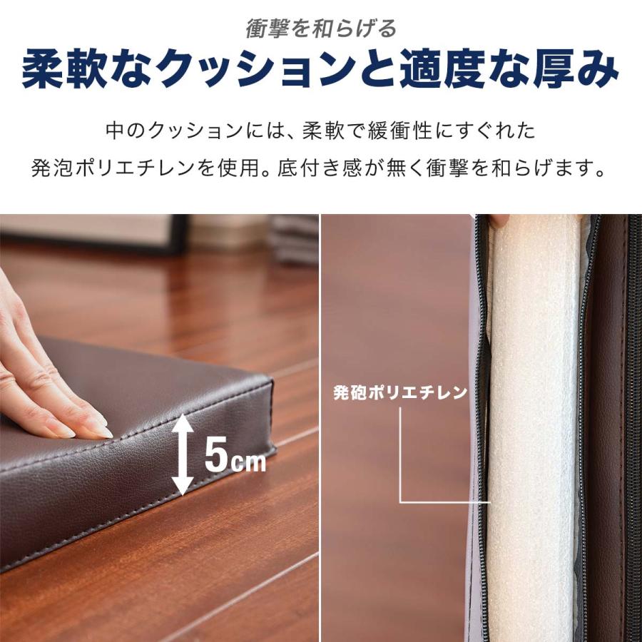 FIELDOOR（フィールドア） ストレッチマット 180cm×幅広80cm 厚手5cm