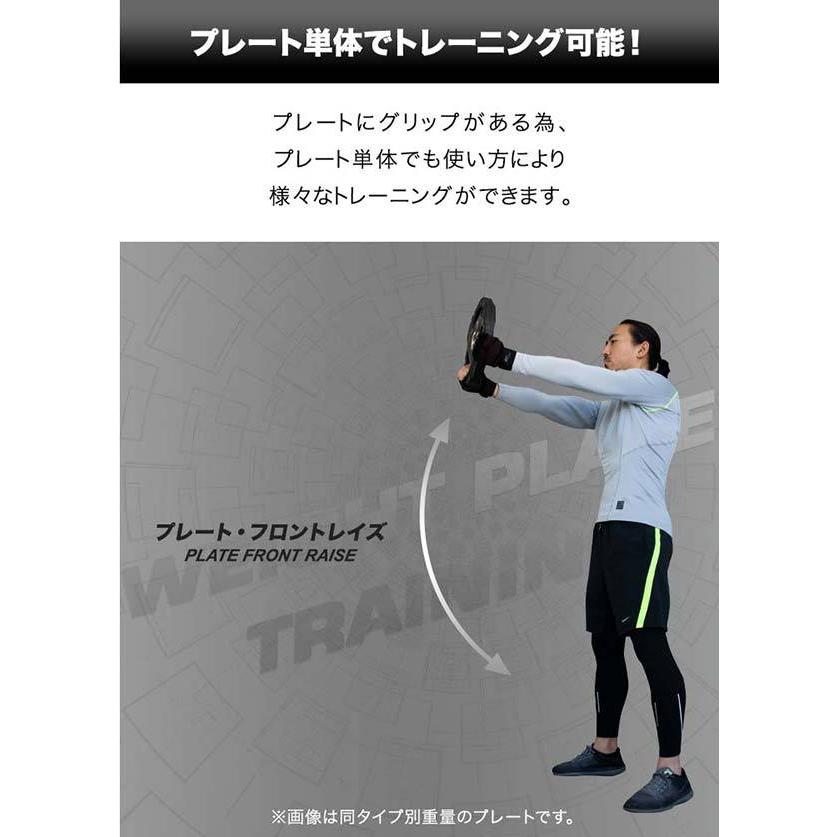 ダンベルプレート 穴あき 2.5kg 2枚セット 穴径50mm 追加 バーベル用