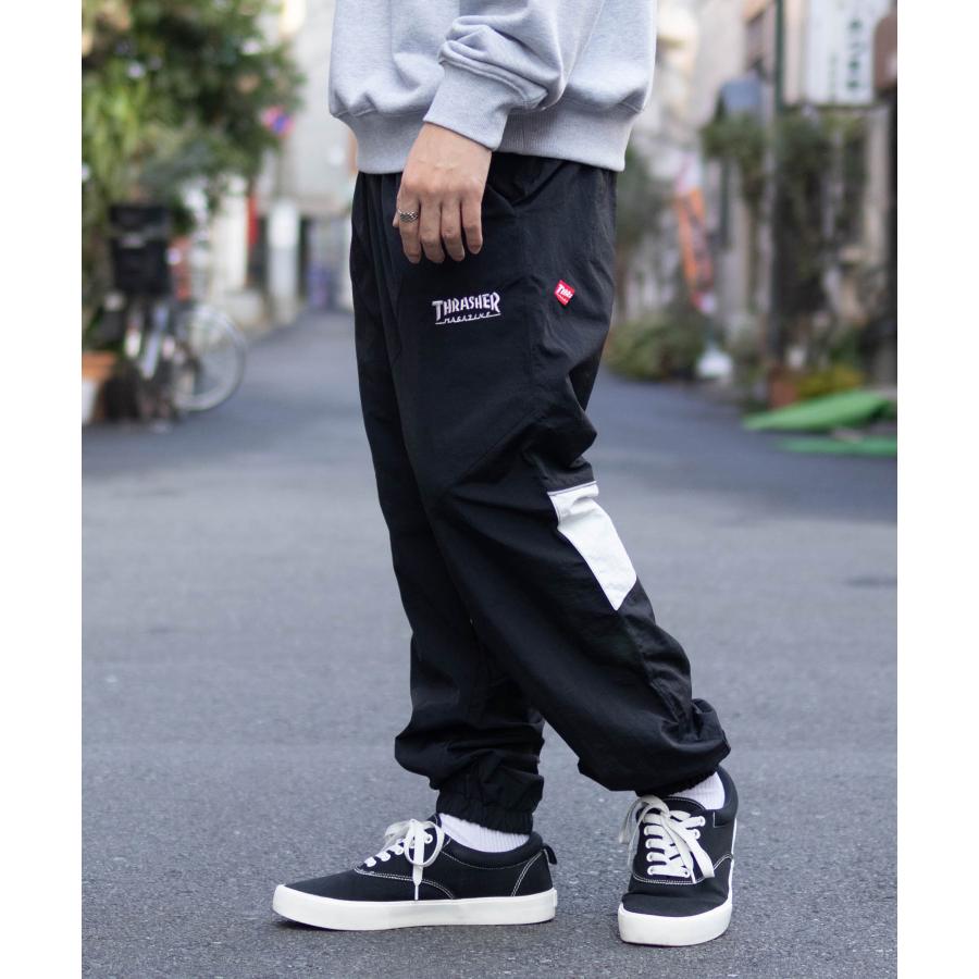 THRASHER（スラッシャー） イージーパンツ メンズ 裏メッシュ ウエスト