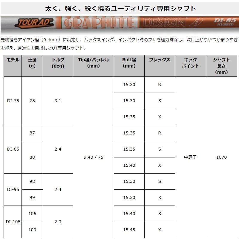 GRAPHITE DESIGN（グラファイトデザイン） ツアーAD DI ハイブリッド